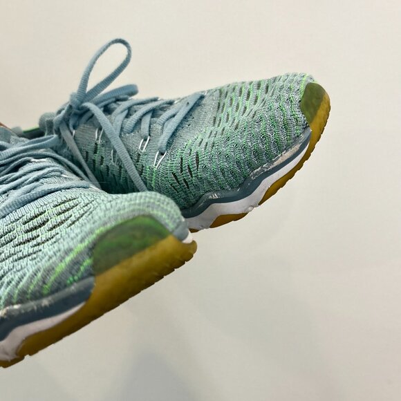 Nike Air Zoom Fearless Flyknit Mica Blue Green sneakers Shoes athletic Size 8 - Picture 6 of 14